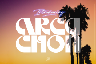 Arcachon Font for Bold Brand Communication