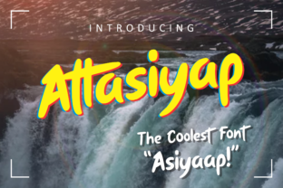 Attasiyap: A Playful Display Font for Web Design