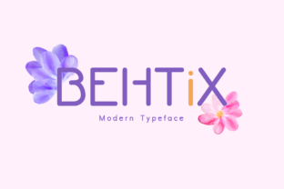 Behtix: A Display Font for Bold Branding