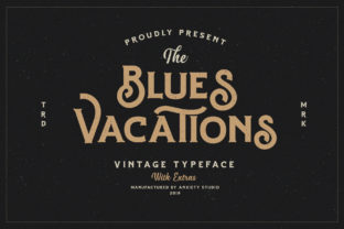 Blues Vacations Font for Professional Branding