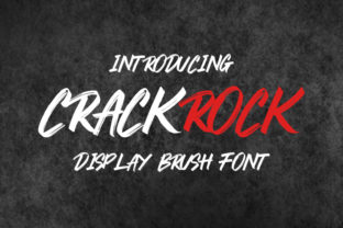 Crackrock: A Standout Display Font for Web Design