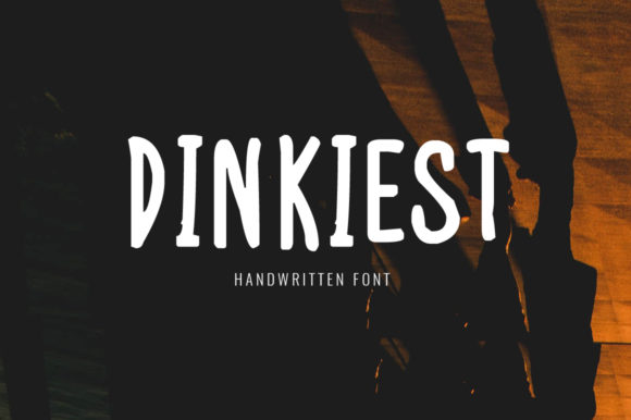 Dinkiest: A Whimsical Display Font for Bold Branding