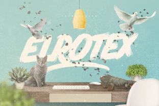 Elrotex: A Bold Font for Editorial Impact