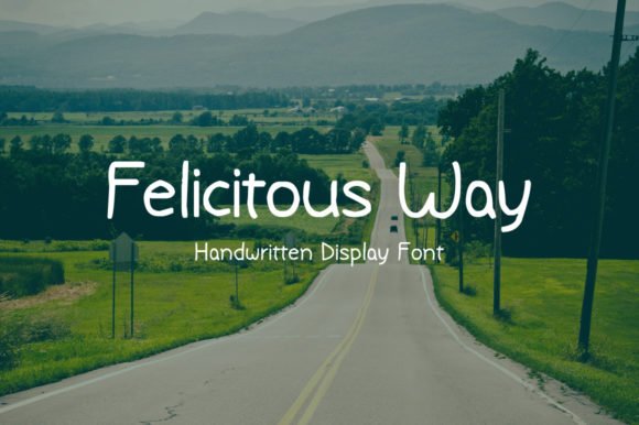 Felicitous Way: A Designer’s Take on a Display Font
