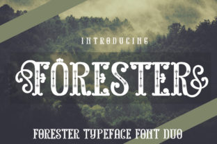 Forester: The Bold Display Font for Memorable Branding