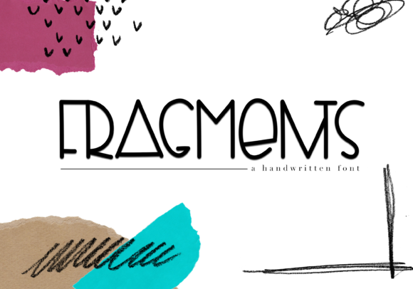 Fragments Font for Editorial Design