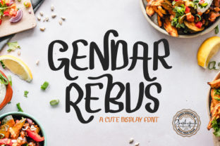 Gendar Rebus Font Review for Editorial Design