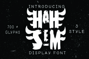 Hah Sem: A Strong Display Font for Your Brand