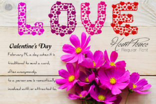 Heart Peace: A Font That Brings Love to Your Creations