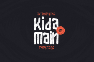 Kida Main: A Bold Display Font for Web Design