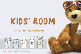 Kids Room: A Display Font with Heart and Readability
