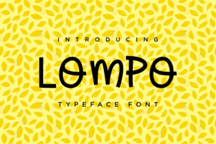 Lompo: A Display Font for Bold Statements