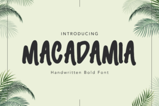 Macadamia: A Font That Speaks in Style