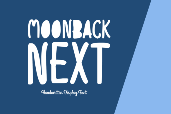Moonback Next – A Charming Display Font for Branding Projects