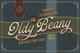 Oldy Beany Duo: A Retro Font for Modern Branding