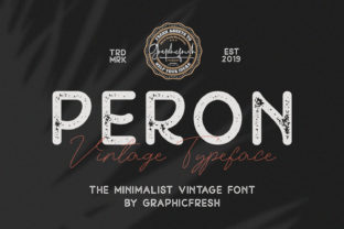 Peron: A Modern Display Font for Editorial Excellence