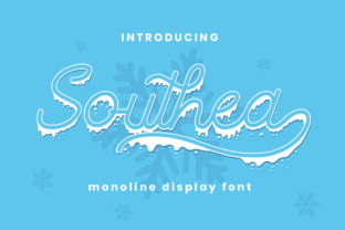 Southea: A Font That Adds Winter Magic to Your Brand