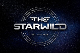 The Starwild Font: A Sci-Fi Inspired Design Essential for Crafters