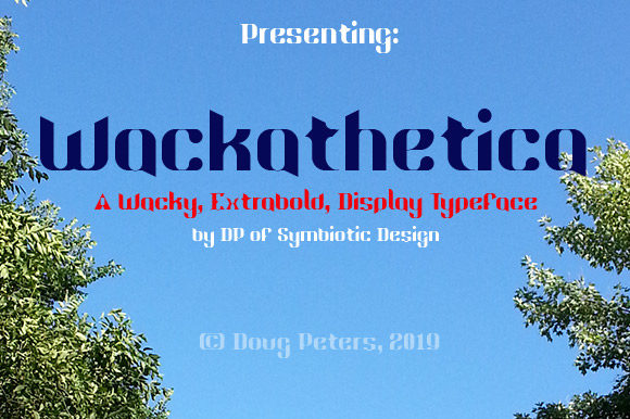 Wackathetica: A Font That Brings Your Craft to Life