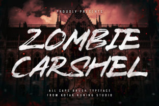 Zombie Carshel: A Display Font for Bold Web Design